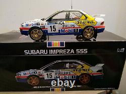 1/18 Subaru Impreza N 15 Rac Rally 1997 Sunstar Limited Very Rare