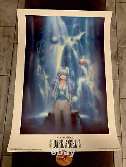 1994 Kia Asamiya Dark Angel Poster Print 27 x 39 Limited Run Very Rare