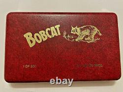 2 Very Rare Limited Taylor Cutlery Bobcat Elk Horn Pocket Knifes 1 Set Of 300