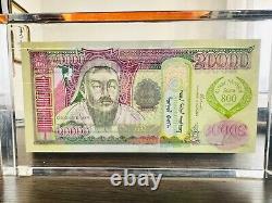 2006 Great Mongol State 800 years 20000 tugrik limited edition very rare no. 532