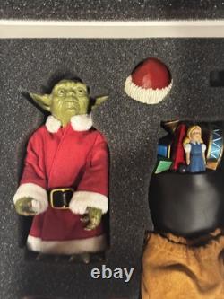 2011 Sideshow Star Wars Holiday Yoda (16) 5 Figure Very Rare Limited Edition