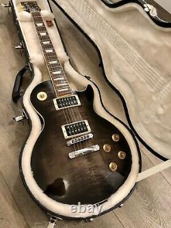 2012 Gibson Les Paul Classic Trans Black VERY RARE LIMITED EDITION GUITAR OHSC