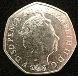 2016 Beatrix Potter Peter Rabbit Limited Edition 50p Coin Very Rare