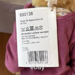 2016 NEW Steiff FANTASTIC MR FOX Roald Dahl #690136 Limited Edition Very Rare