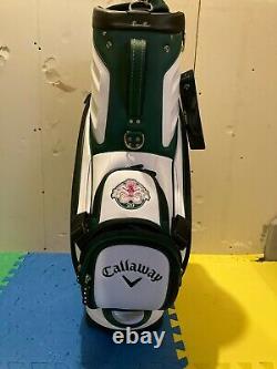 2020 Callaway Masters Limited Edition Staff Bag Very Rare