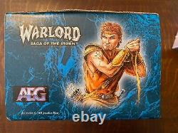 AEG Warlord Saga of The Storm Battle Box CCG Pre-Release Limited Blue VERY RARE