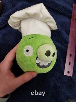 Angry Birds Plush Commonwealth 6 CHEF PIG 2018 VERY RARE RELEAS LIMITED EDITION