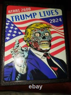 Atari 2600 Trump Lives'24 limited release discontinued very rare nes