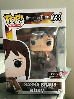 Attack on Titan Funko Pop-Sasha Braus Game Stop Limited Edition-Very Rare