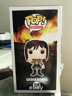 Attack on Titan Funko Pop-Sasha Braus Game Stop Limited Edition-Very Rare