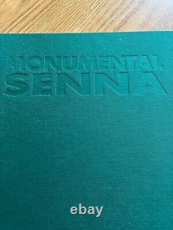 Ayrton Senna Monumental book, very rare as limited edition 500 worldwide