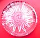 Baccarat Limited Edition Sun Crystal Clear Paperweight Collectible Very Rare