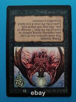BETA? Lord of the Pit? Vintage 1993 MTG RARE NM/Very EX Actual pics