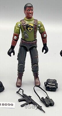 BLACK MAJOR CUSTOM BRONZE BOMBERS SET OF 4 VERY LIMITED RARE G. I. Joe 3.75