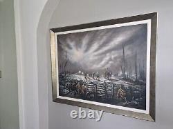 BOB BARKER'SOD THIS FOR A GAME OF SOLDIERS!' VERY RARE! Limited Edition Framed