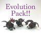 Bakugan Darkus Black Translucent Dragonoid Limited Edition Evolution Pack Of 3