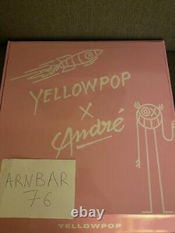 Baron Andre Saraiva X Yellowpop Neon LED Limited Edition Lamp 80/100 Very Rare