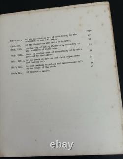 Barretts Magus 1965 CÁBALA 65 Pages Very Rare #141/200 FAIR Condition