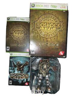 BioShock Limited Edition (XBOX 360) Big Daddy Statue USED COMPLETE VERY RARE