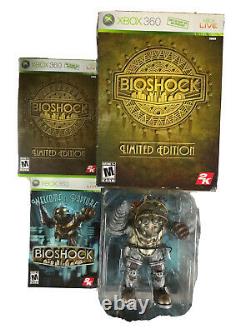 BioShock Limited Edition (XBOX 360) Big Daddy Statue USED COMPLETE VERY RARE