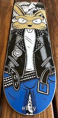 Blink 182 Skateboard Deck Very Rare Limited Edition Of 182 Green Stain 8.25 x 32