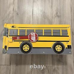 Blue Bird School Bus Mailbox Yellow VERY RARE Unique Limited Edition Used Post