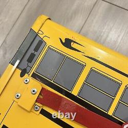 Blue Bird School Bus Mailbox Yellow VERY RARE Unique Limited Edition Used Post