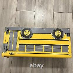 Blue Bird School Bus Mailbox Yellow VERY RARE Unique Limited Edition Used Post