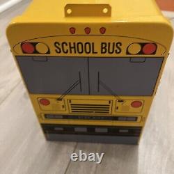 Blue Bird School Bus Mailbox Yellow VERY RARE Unique Limited Edition Used Post