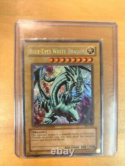 Blue-Eyes White Dragon Limited Edition BPT-003 Yu-Gi-Oh RARE VERY GOOD