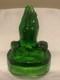 Boyd's Glass Very Rare Limited Edition Vintage Uranium Glass Praying Hands