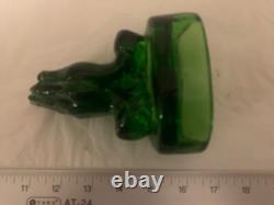 Boyd's Glass VERY RARE Limited Edition Vintage Uranium Glass Praying Hands