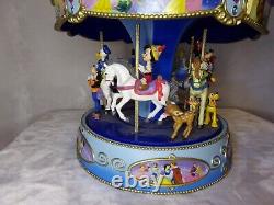 Bradford Exchange Disney Carousel Limited Edition VERY RARE HTF