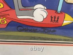 Bugs And Marvin Duck Dodgers Limited Edition Of 200 Animation Cel Very Rare 1984