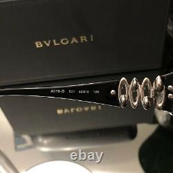 Bvlgari Eyeglasses Swarovski Crystal Limited Edition 4019-B Black VERY RARE 2075