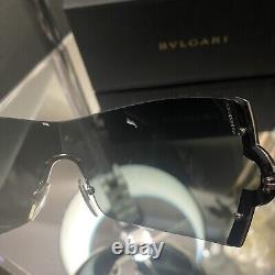 Bvlgari Sunglasses 651-B Black Swarovski Crystal Limited Edition VERY RARE