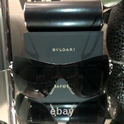 Bvlgari Sunglasses Swarovski Crystal Limited Edition 652-B Black VERY RARE