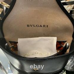 Bvlgari Sunglasses Swarovski Crystal Limited Edition 8026-B Brown VERY RARE