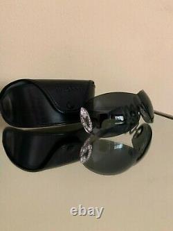 Bvlgari Sunglasses Swarovski Crystal Limited Edition Mirrored 6017-B VERY RARE