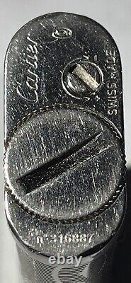 Cartier Vintage Sterling Silver Lighter. Works Great. Very Rare Limited Edition