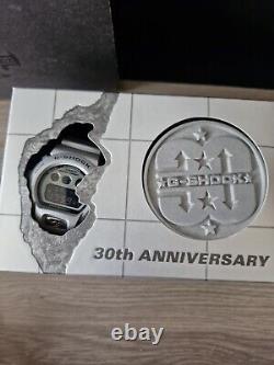 Casio G-Shock DW-6930BS-8JF Large Coin Very Rare 30th Anniversary Basel World