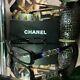 Chanel Eyeglasses 3086-b Limited Edition Swarovski Crystal Black Very Rare