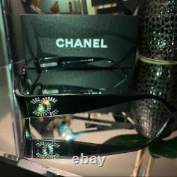 Chanel Eyeglasses 3116 Limited Edition Swarovski Crystal Black Frames VERY RARE