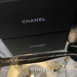 Chanel Eyeglasses Black Clear 3064-B Limited Edition Swarovski Crystal VERY RARE