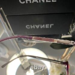 Chanel Limited Edition Eyeglasses 3177 Mirror Pink Purple Frames VERY RARE