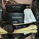 Chanel Sunglasses Limited Edition Swarovski Crystal 5060-b Black Very Rare