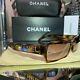 Chanel Sunglasses Limited Edition Swarovski Crystal 5060-b Brown Very Rare