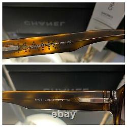 Chanel Sunglasses Limited Edition Swarovski Crystal 5060-B Brown VERY RARE