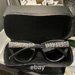 Chanel Sunglasses Limited Edition Swarovski Crystal 5298-B Black VERY RARE