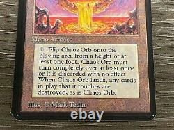 Chaos Orb ALPHA Rare VERY CLEAN 93/94 Old School Vintage Magic Mtg